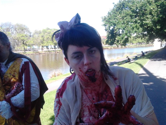 Melbourne Zombie Shuffle 2013 - Zombie Jane Austen