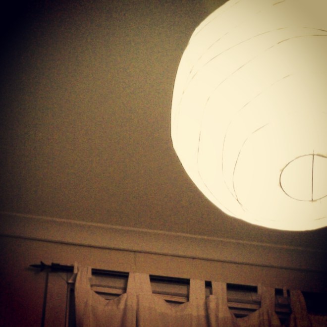 Day 31 - the last day of the challenge. I missed the sunset today because I was at the gym after my writing group, but the light fitting in my bedroom looks a bit like the sun, if you squint really hard...