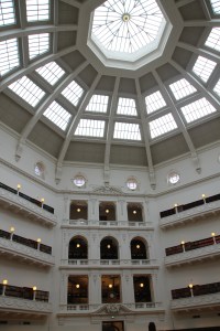 Inside the State Library Dome